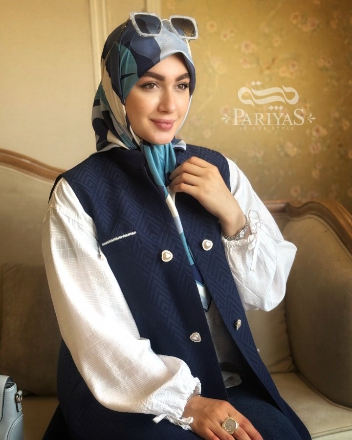 وست ژاکارد بلند زنانه