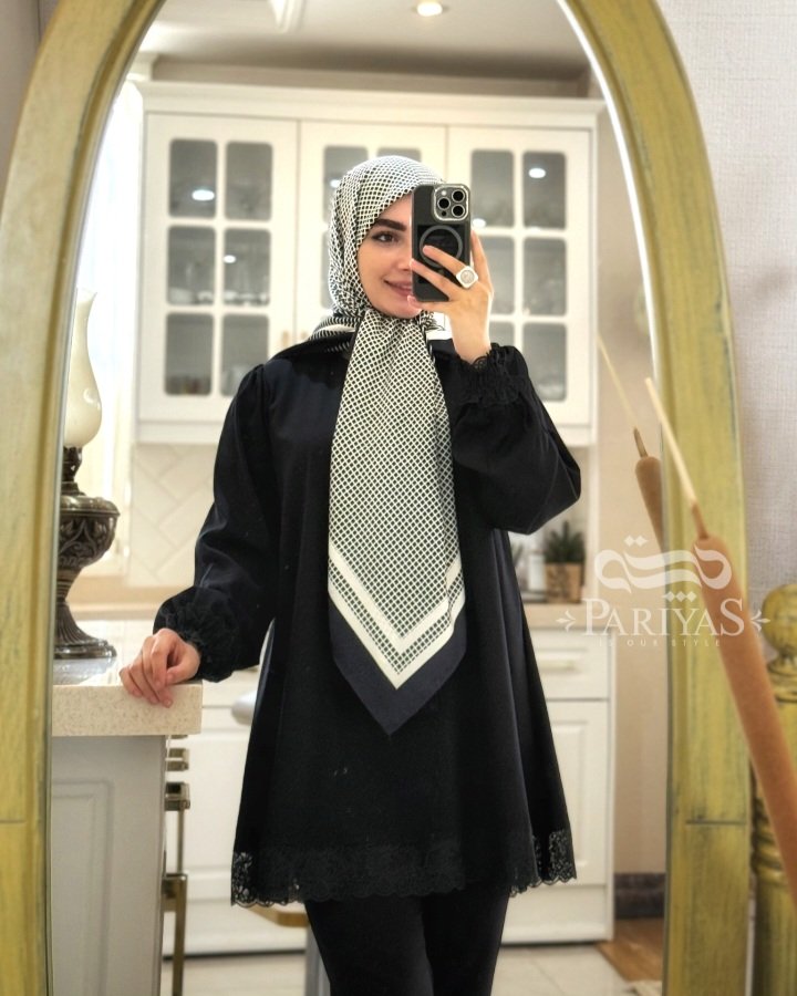 تونیک تابستانه توردار مجلسی