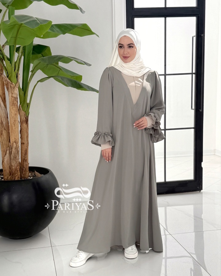 عبا چین دار مجلسی زنانه