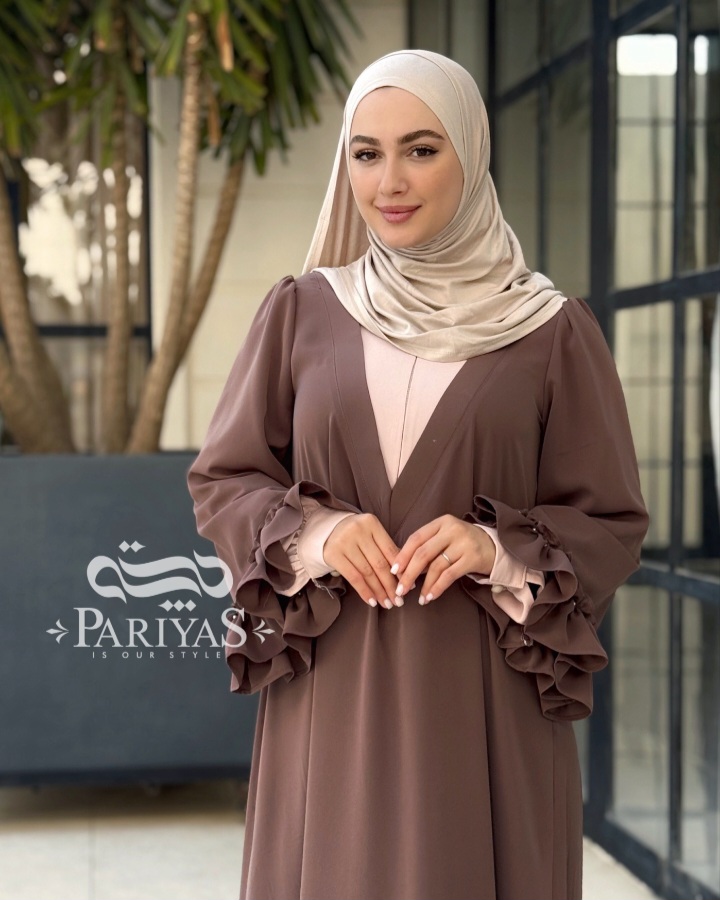 عبا چین دار مجلسی زنانه