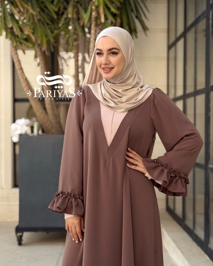 عبا چین دار مجلسی زنانه