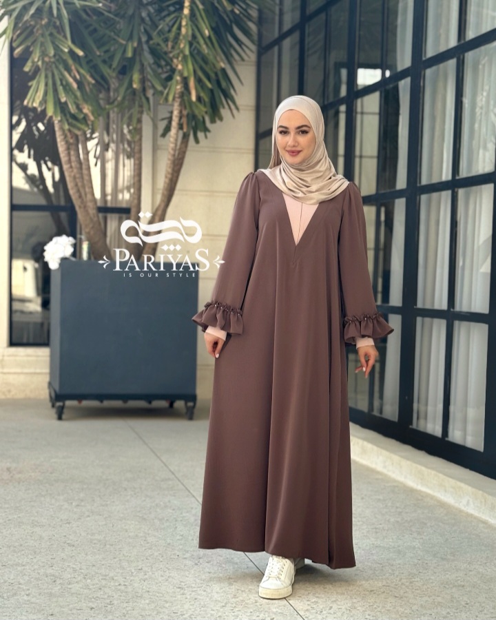 عبا چین دار مجلسی زنانه