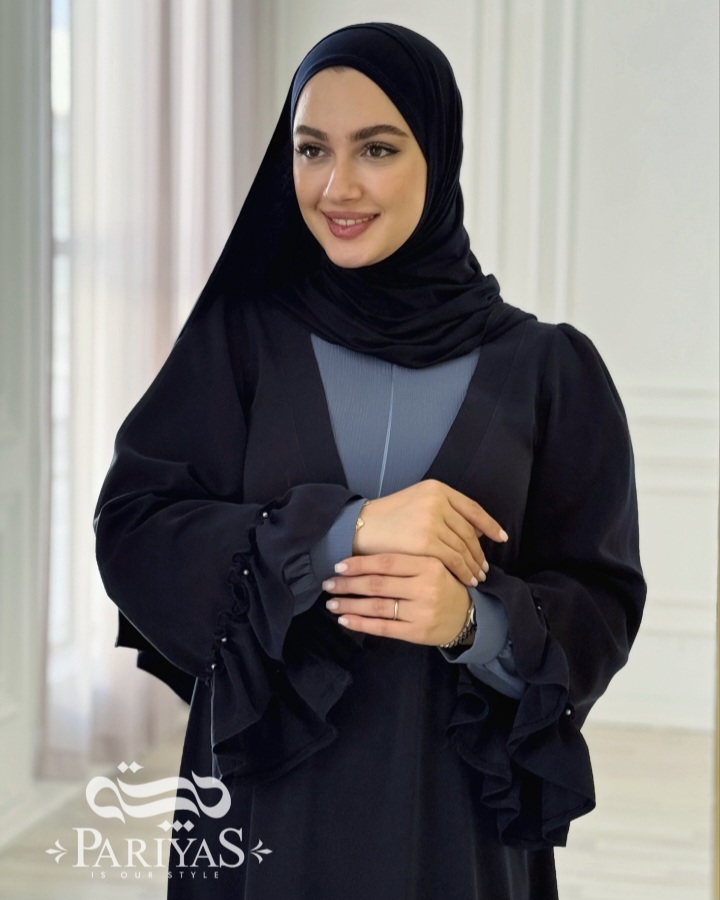 عبا چین دار مجلسی زنانه