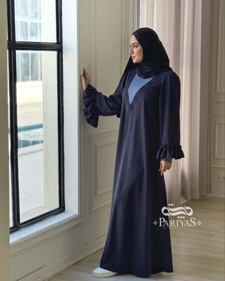 عبا چین دار مجلسی زنانه