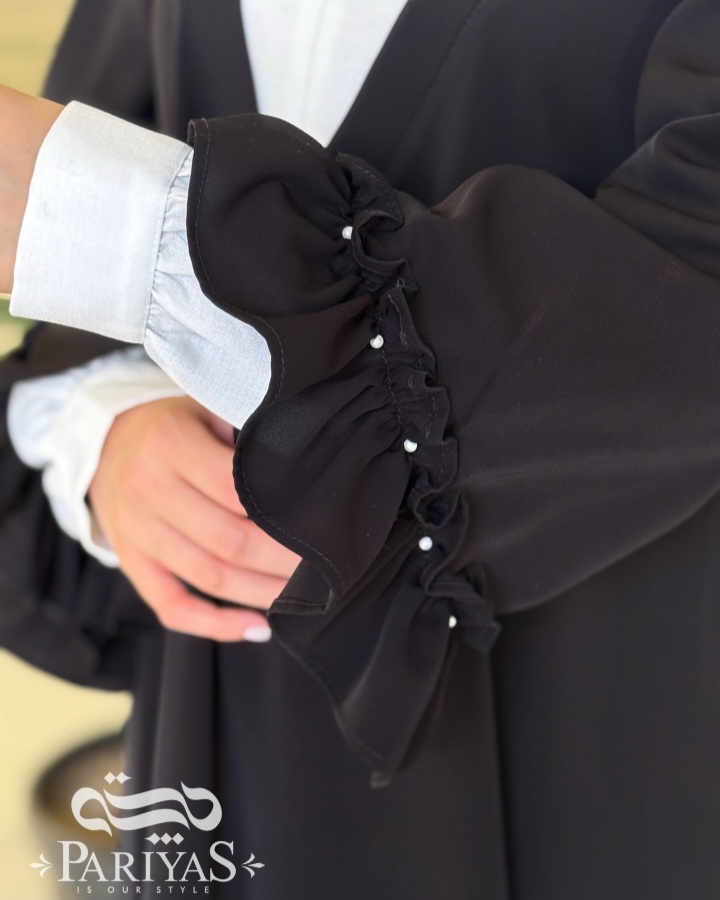 عبا چین دار مجلسی زنانه