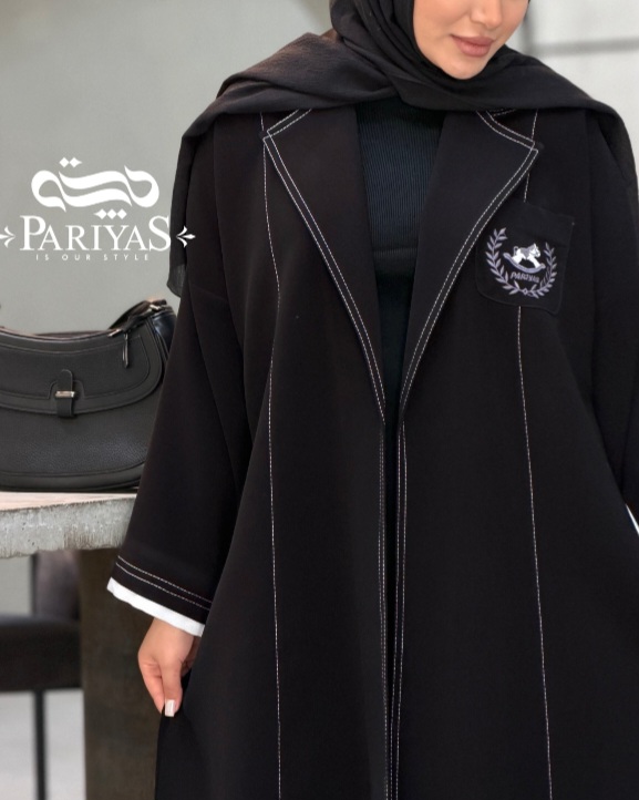 مانتو اسپرت گلدوزی شده هاله