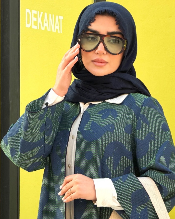 عبا ژاکارد جلوباز مجلسی شاپرک