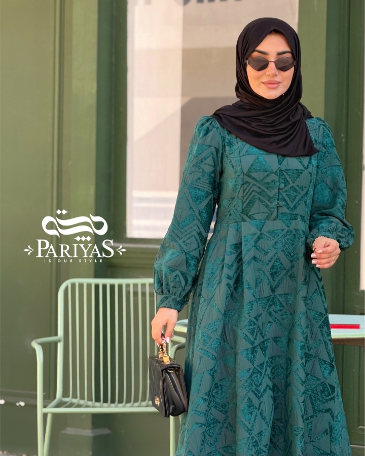 تنپوش زنانه ژاکارد یلدایی یاقوت