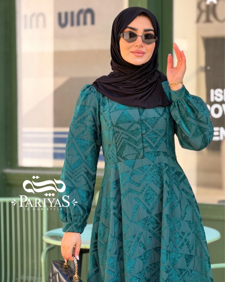 تنپوش زنانه ژاکارد یلدایی یاقوت