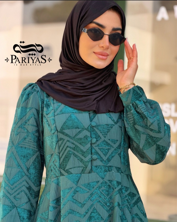 تنپوش زنانه ژاکارد یلدایی یاقوت