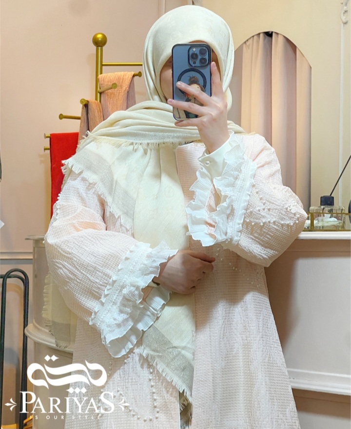 عبا ژاکارد جلوباز مجلسی شاپرک
