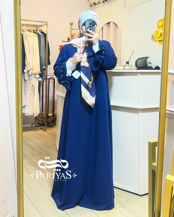 عبا چین دار مجلسی زنانه