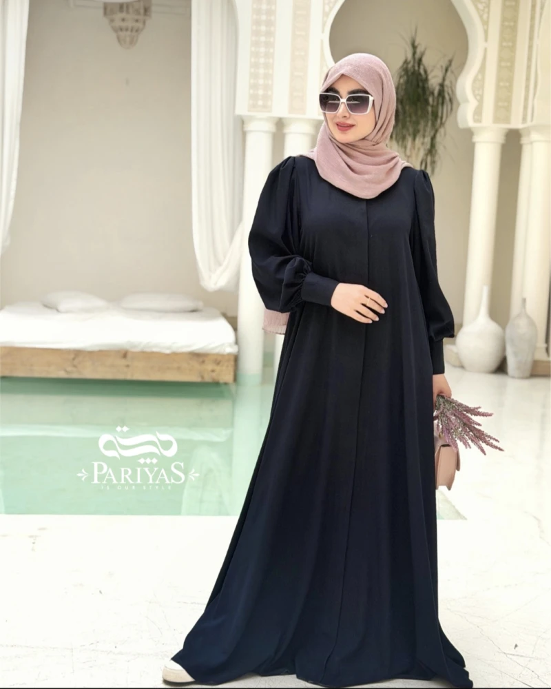 عبا نخی بلند جلو بسته نورا