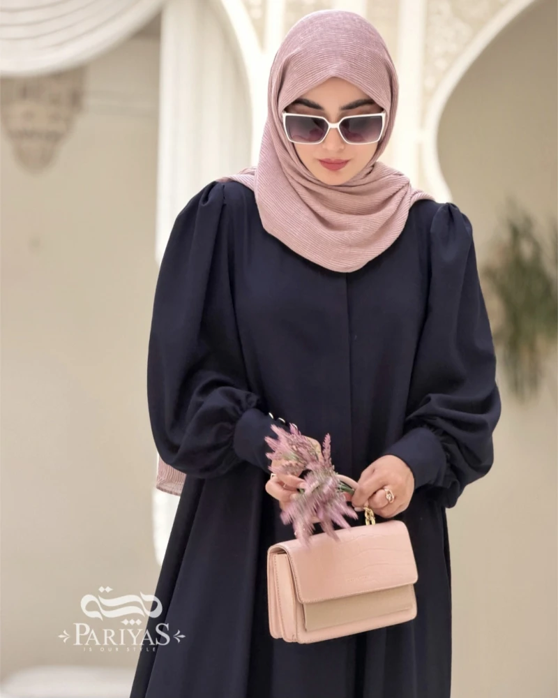 عبا نخی بلند جلو بسته نورا