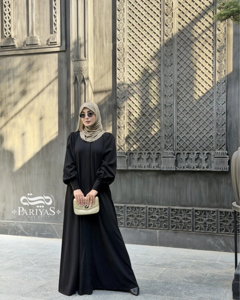 عبا نخی بلند جلو بسته نورا
