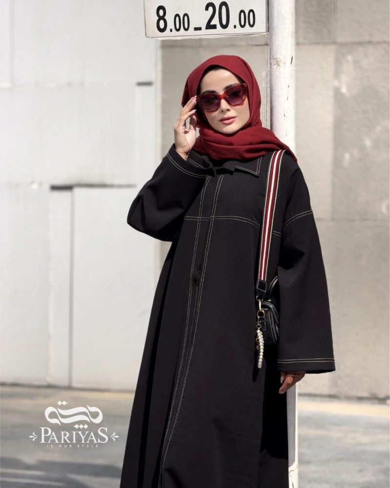 عبا فری سایز جلوبسته رها